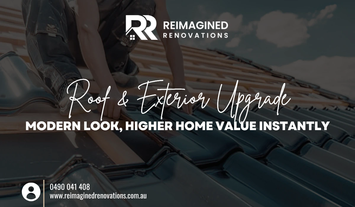 Roof & Exterior Upgrade - Modern look, higher home value instantly